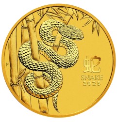 1 oz Lunar III Serpent | Or | 2025