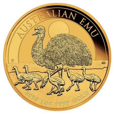1 oz Australian Emu | Or | 2025