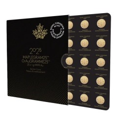 25 x 1g MapleGram d'Or | 2025