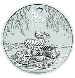 2 oz Lunar III Serpent | Argent | 2025