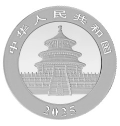 30g Panda Chinois | Argent | 2025