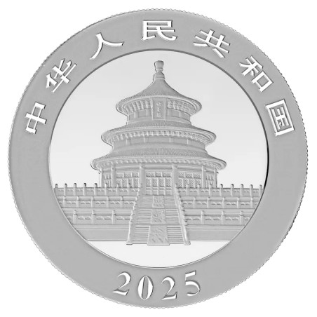 30g Panda Chinois | Argent | 2025