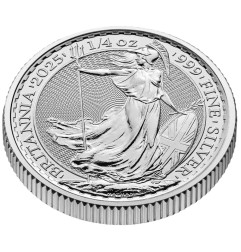 1/4 oz Britannia en Argent Charles III | 2025