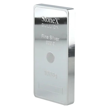 1 Kilo Coinbar | Argent | StoneX Bullion | 2025