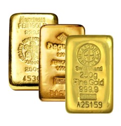 250g Lingot d'Or | Fabricant différent