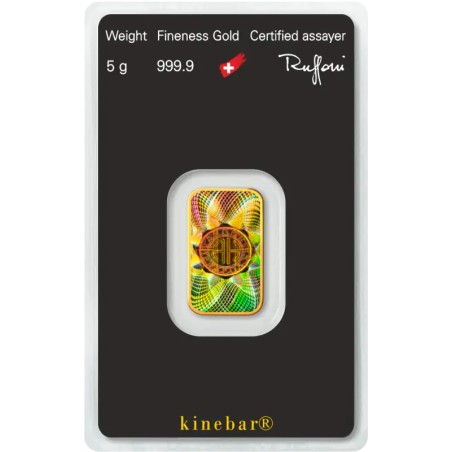 5g Lingot d'Or | Argor-Heraeus | Kinebar