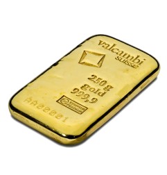 250g Lingot d'Or | Valcambi | Coulé