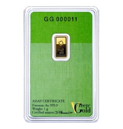 1g Lingot d'Or | Valcambi | Green Gold