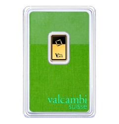 2.5g Lingot d'Or | Valcambi | Green Gold