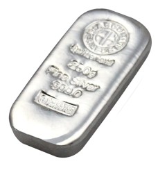 250g Lingot d'Argent | Argor-Heraeus
