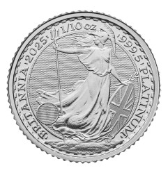 1/10 oz Britannia Charles III Platine | 2025