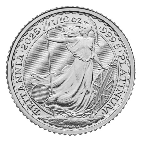 1/10 oz Britannia Charles III Platine | 2025