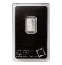 2.5g Lingot de Platine | Valcambi