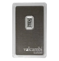 1g Lingot de Platine | Valcambi