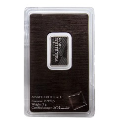 5g Lingot de Platine | Valcambi