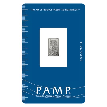 1g Lingot de Platine | PAMP Fortuna