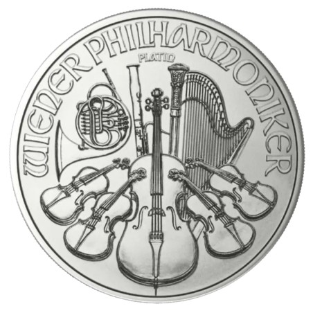 1 oz Philharmonique de Vienne | Platine | 2025