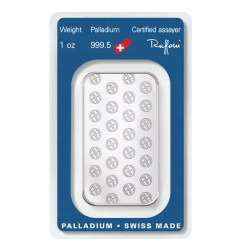 1 oz Lingot de Palladium | Argor Heraeus