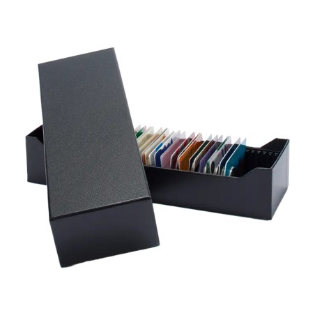 Boîte Pour 40 Lingots D’Or En Emballage Blister | Noir